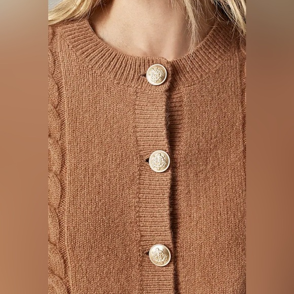 NWT J. Crew Cable Knit Cardigan - Picture 2 of 8